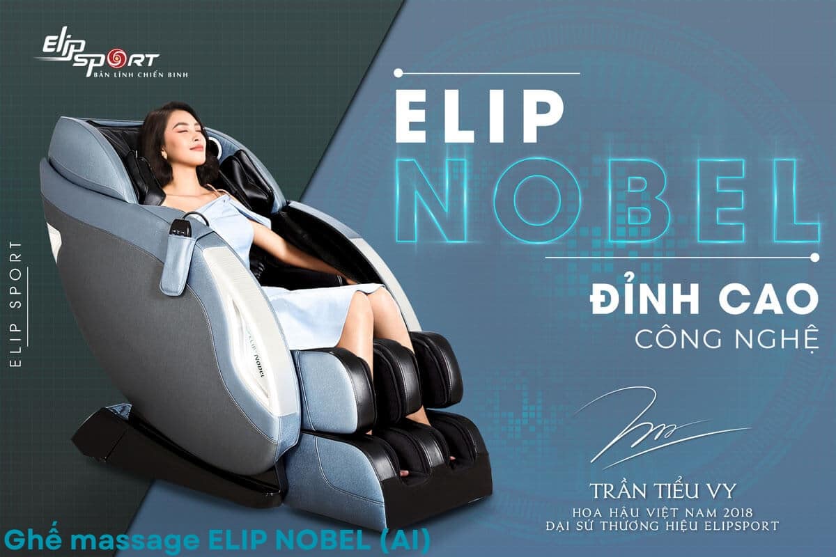 Ghế massage cho người cao tuổi - Ghế massage ELIP Nobel (AI)