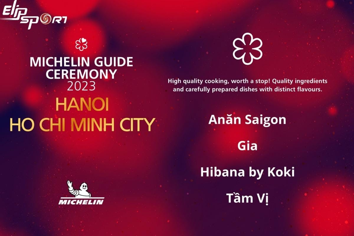 Top 4 nhà hàng Việt nhận được 1 Sao Michelin