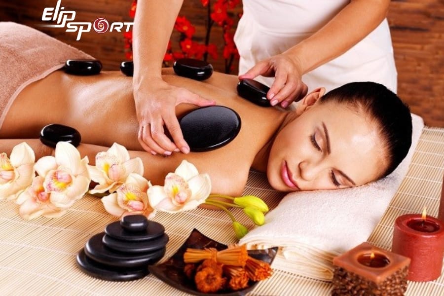 Thư giãn toàn thân cùng phương pháp massage đá nóng