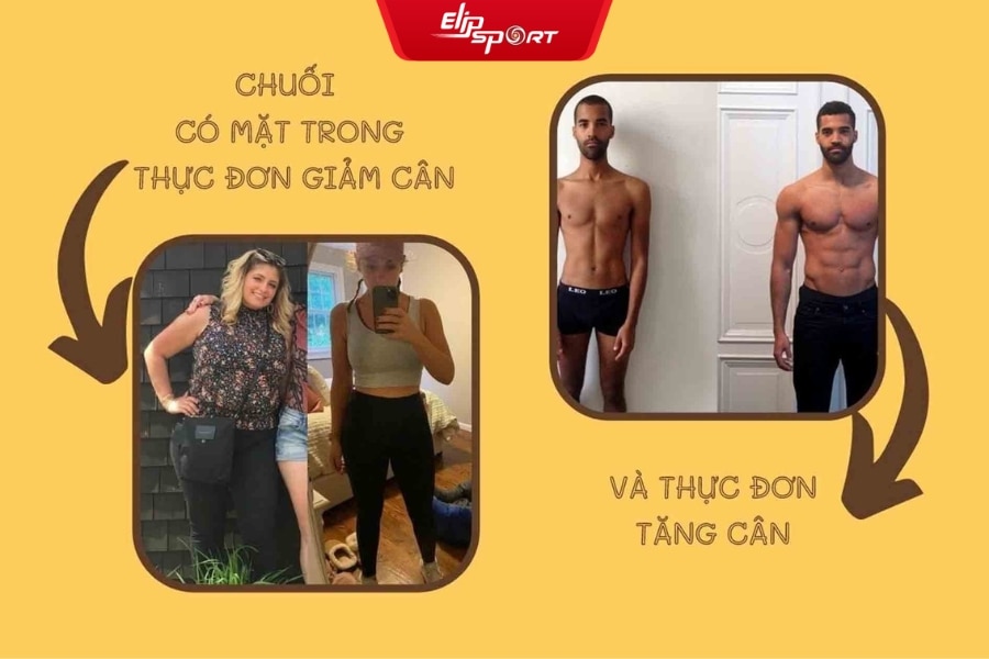 Chuối phù hợp cho mọi khẩu phần ăn