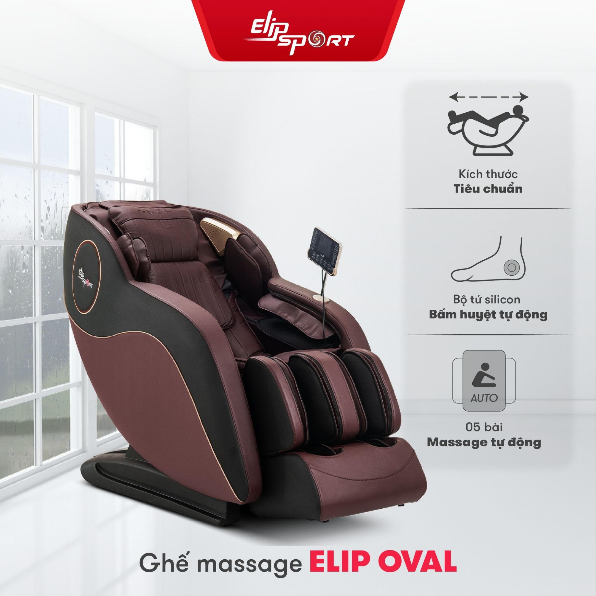 Ghế massage toàn thân ELIP Oval