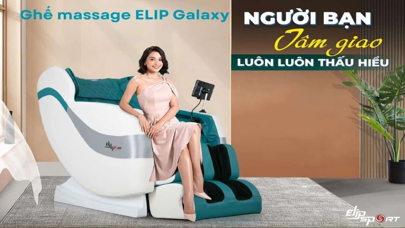 Ghế massage ELIP Galaxy trưng bày thanh lý giá rẻ