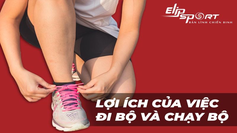 Lợi ích của việc đi bộ và chạy bộ