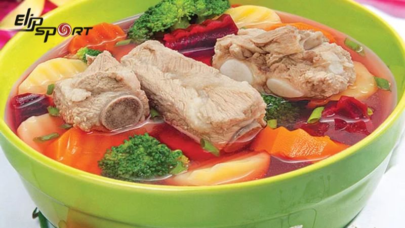 Canh sườn rau quả thơm ngon, chuẩn vị cho cả gia đình 