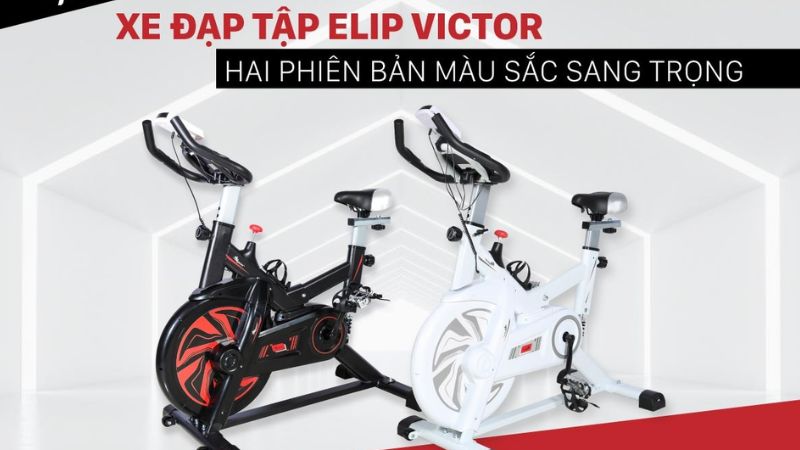 xe đạp tập elip victor