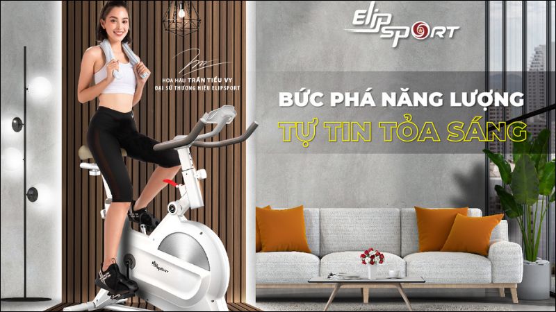 Xe đạp tập ELIP Whitney là dòng xe đạp có kiểu dáng truyền thống