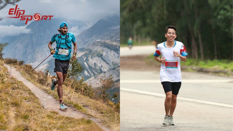 Đường chạy trail thường là những khu vực đồi núi, rừng rậm,...