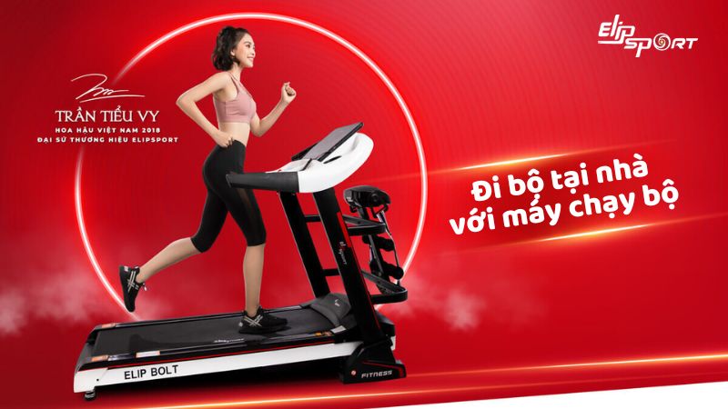 MÁY CHẠY BỘ ELIP BOLT - BLACK