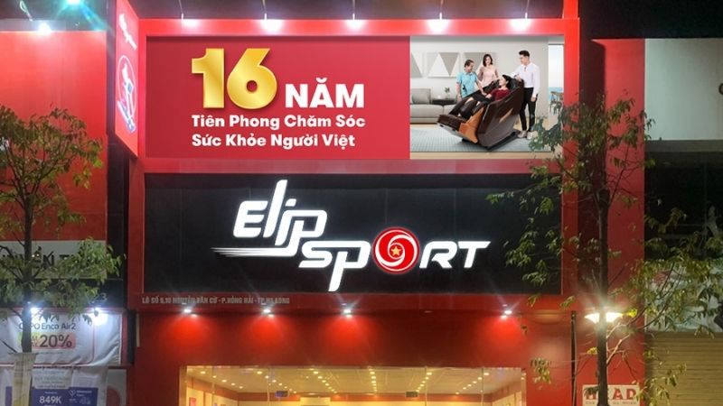 Elip Sport, một tên tuổi uy tín trong lĩnh vực thiết bị luyện tập thể thao
