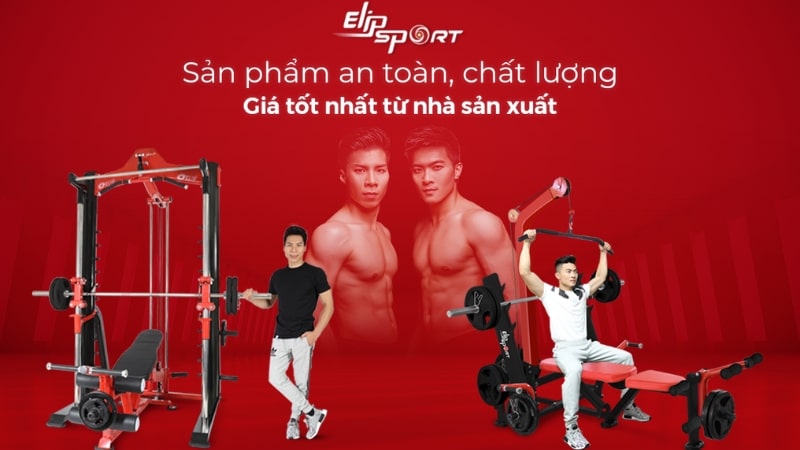 Máy tập tại nhà thương hiệu ELIP chất lượng, uy tín