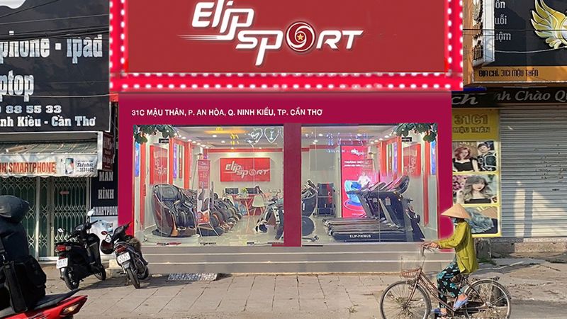 Cửa hàng vợt, bóng bàn Elipsport tại Cần Thơ