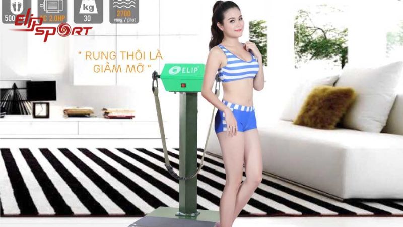 Sản phẩm có các chế độ rung, nắn, va đập để đánh tan mỡ thừa trong cơ thể