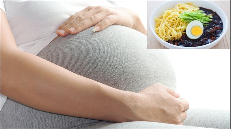 Mì tương đen là một món ăn tuyệt vời dành cho những phụ nữ khi mang thai