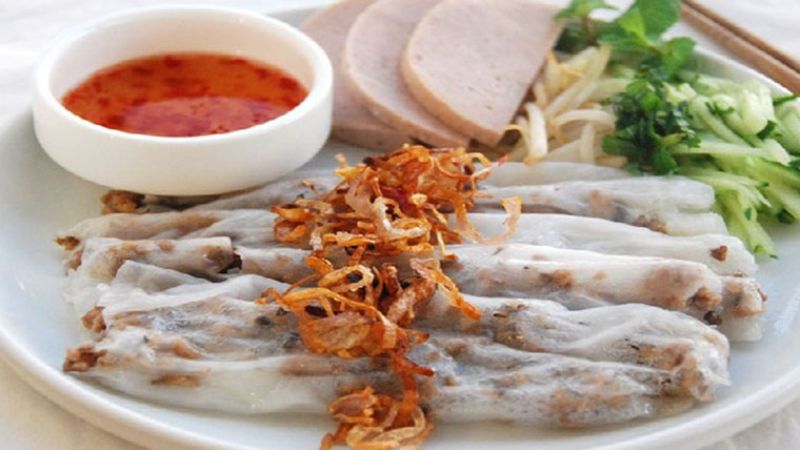 Bánh cuốn chứa nhiều tinh bột có thể gây béo