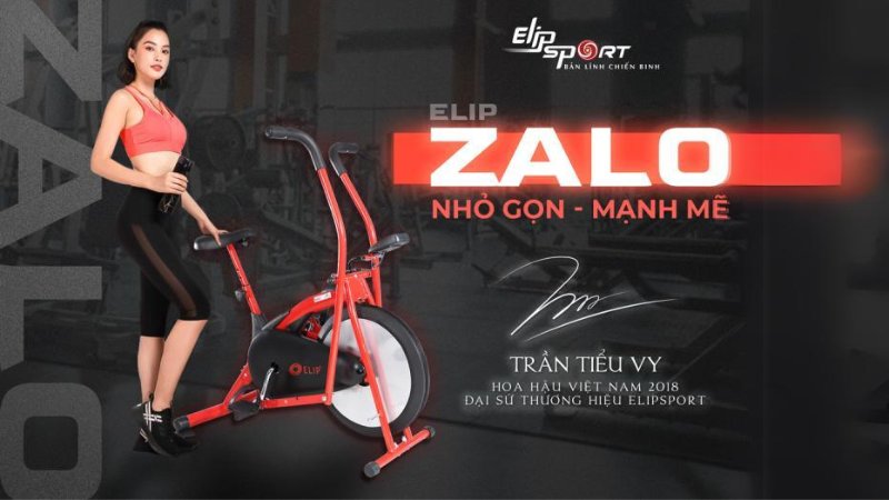 Xe đạp tập thể dục toàn thân ELIP Zalo