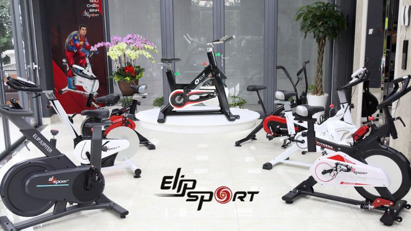 Elipsport cung cấp nhiều mô hình xe đạp tập với đa dạng tính năng