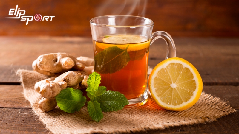 Pha trà gừng với nước trái cây giúp giảm cân hiệu quả