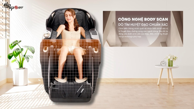 Massage Body Scan giúp xác định vị trí chính xác của huyệt đạo