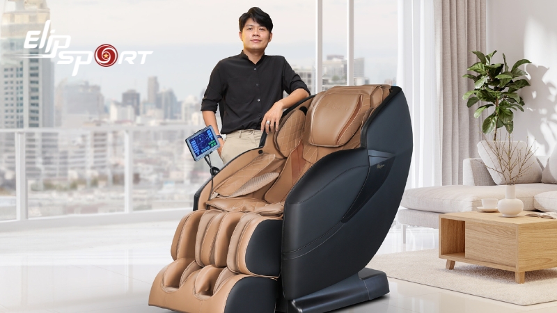 Ghế massage 3D được gọi là dòng sản phẩm cao cấp