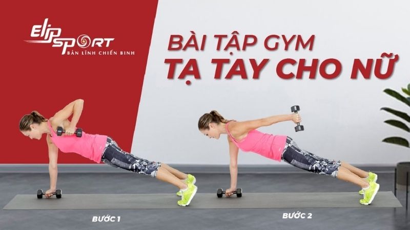 Bài tập thân trên cho nữ