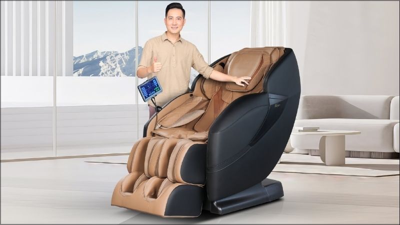 Sử dụng ghế massage sau mỗi ngày làm việc mệt mỏi