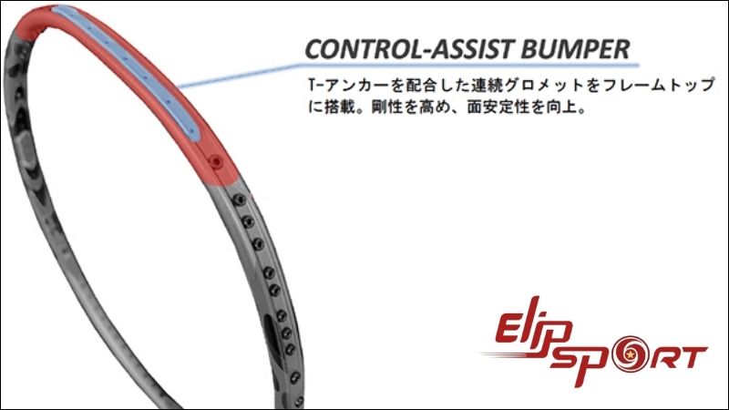 Yonex Arcsaber 11 được trang bị công nghệ CONTROL-ASSIST BUMPER