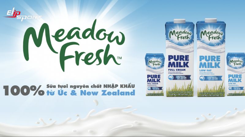 Sữa tươi không đường Meadow Fresh