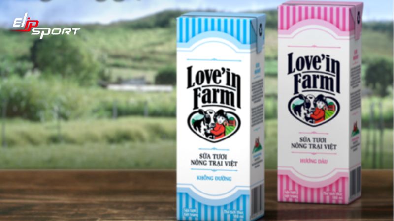 Sữa tươi không đường Love'in Farm