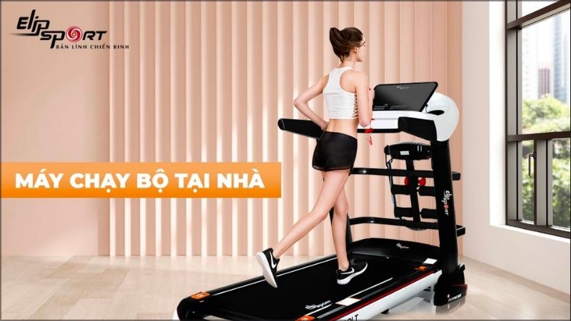 Máy chạy bộ được thiết kế nhỏ gọn và có hiệu quả cao