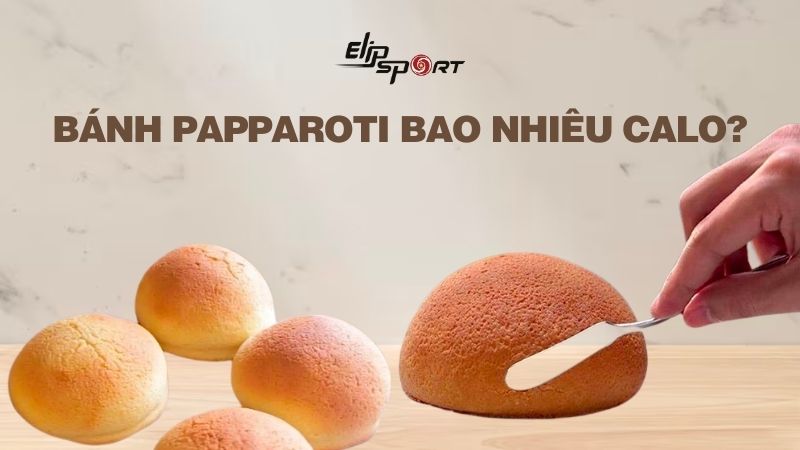 1 cái bánh Papparoti bao nhiêu calo