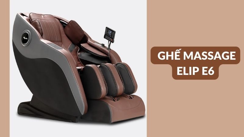 Ghế massage phổ thông ELIP E6 