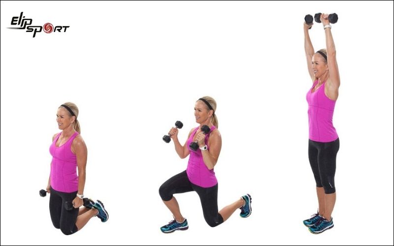 Dumbbell Surrenders là một biến thể của bài tập Surrenders truyền thống