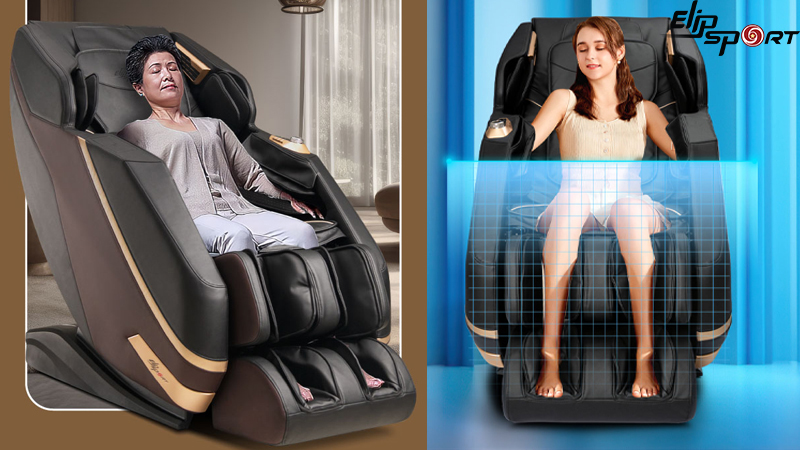 Ghế massage Elip có mức giá từ 10 đến 40 triệu