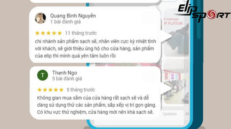 Đánh giá của khách hàng khi mua ghế massage tại Elipsport Tuyên Quang