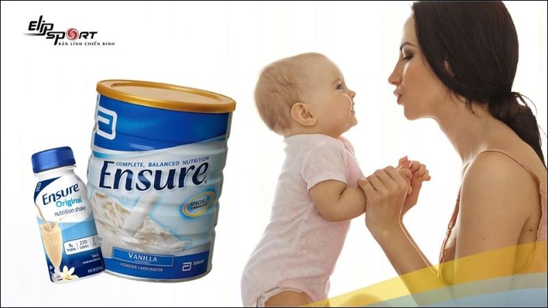 Sữa ensure có thể dùng cho phụ nữ sau khi sinh