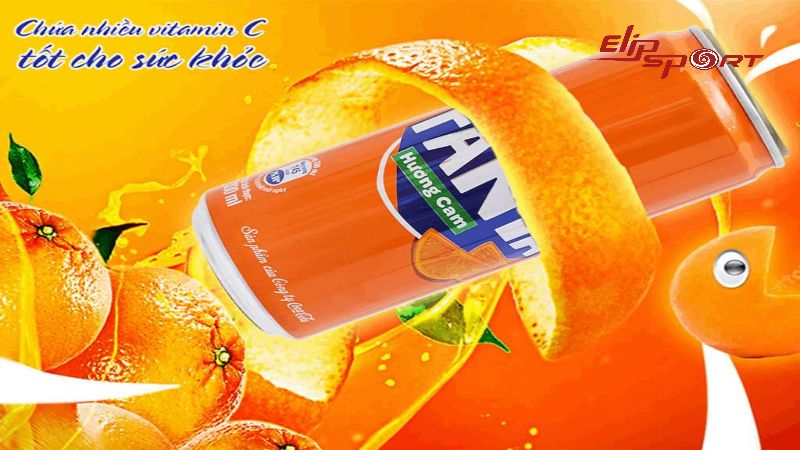 Fanta cam được biết đến là một loại nước ngọt có ga thơm ngon