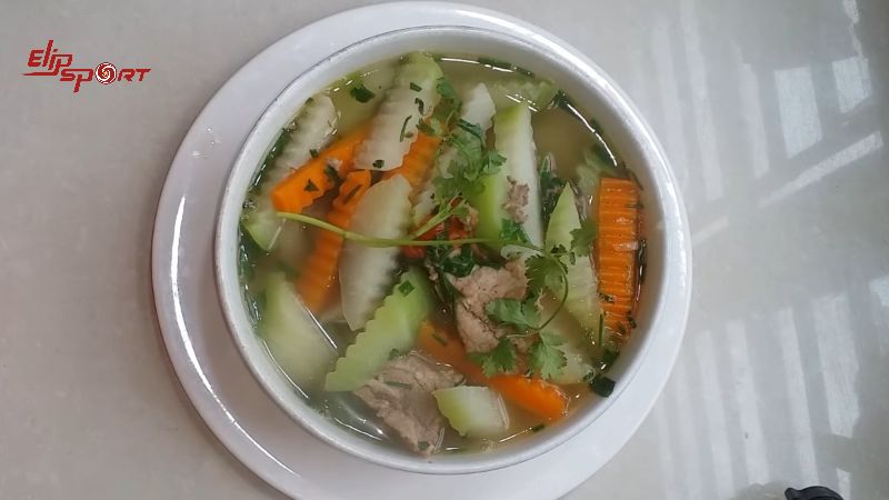 Canh su hào là một món ăn rất dễ làm