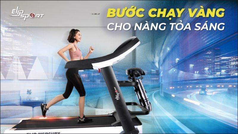 Elipsport có đa dạng mẫu máy chạy bộ phù hợp mọi nhu cầu sử dụng