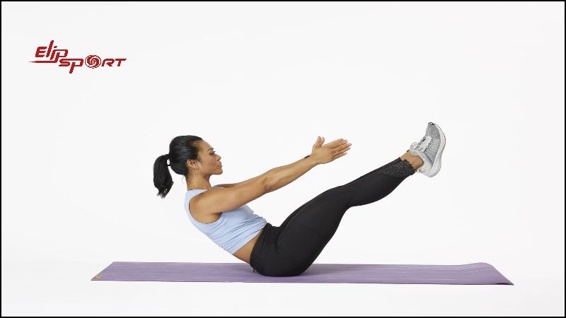 Bạn có thể luyện tập Modified V-sit tại nhà