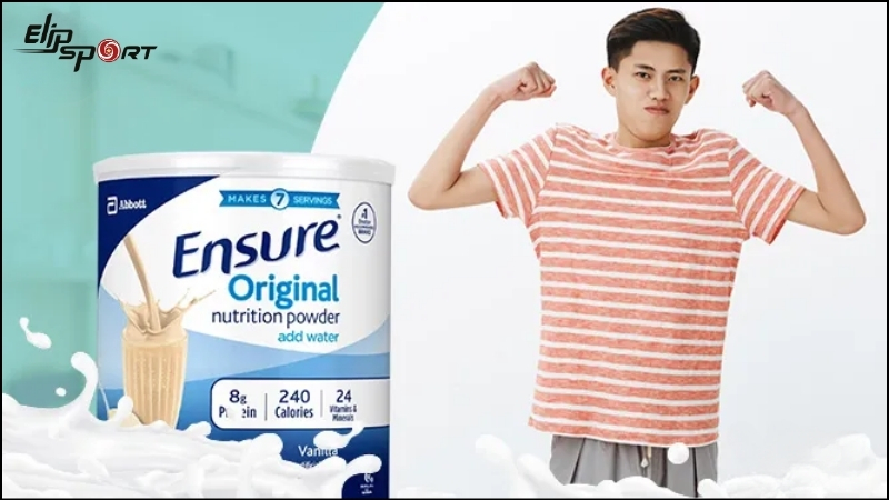 Sữa Ensure cung cấp đầy đủ vitamin, dưỡng chất, và khoáng chất cần thiết