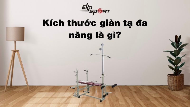 Bài viết này sẽ giúp bạn giải đáp mọi thắc mắc về kích thước giàn tạ đa năng