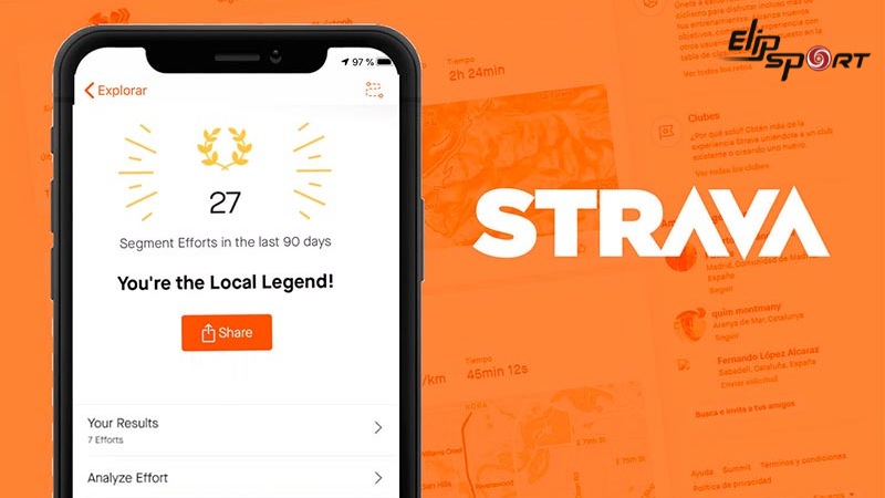 App chạy bộ giảm cân Strava