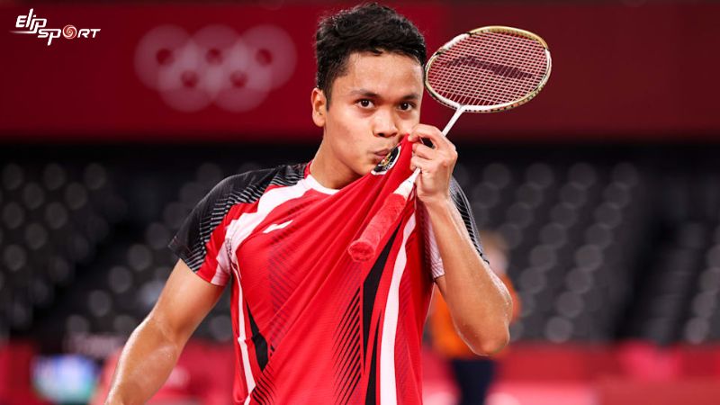 Tay vợt Ginting Anthony Sinisuka