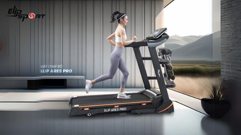 MÁY CHẠY BỘ ELIP ARES PRO