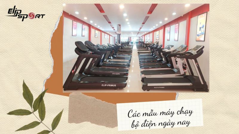 Máy chạy bộ hiện đại ngày nay