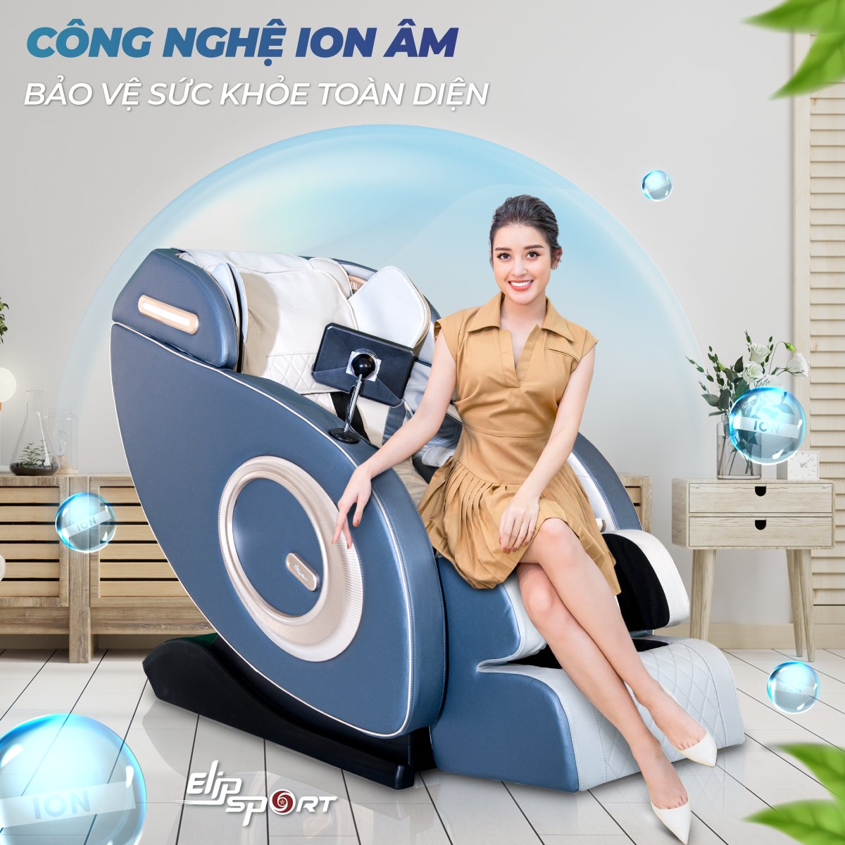 Ghế massage ELIP Platin