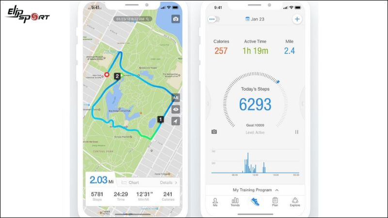 Ứng dụng do quãng đường chạy nổi bật - Running App 