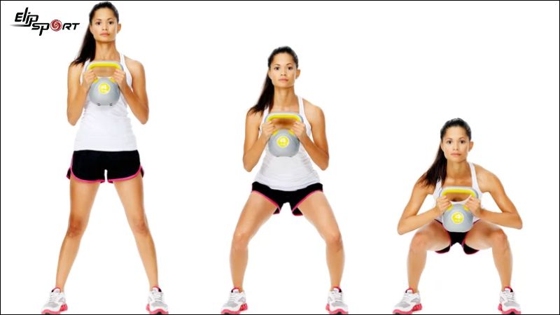 Bài tập Kettlebell Squat