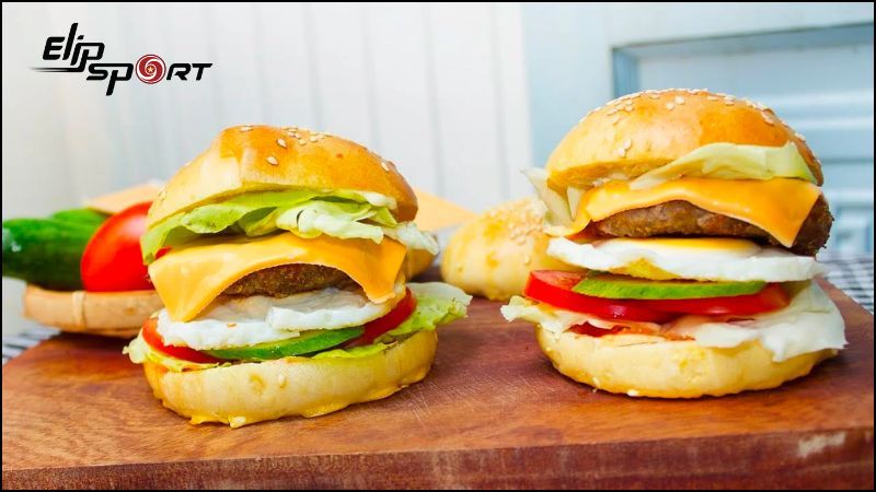 Bánh hamburger thường được xem xét là một món ăn nhanh không tốt cho sức khỏe