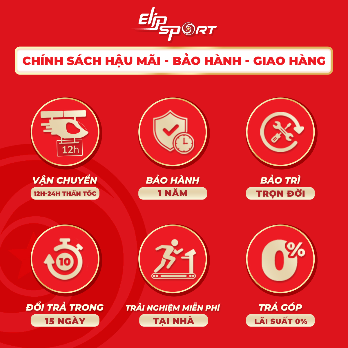 chế độ bảo hành tốt